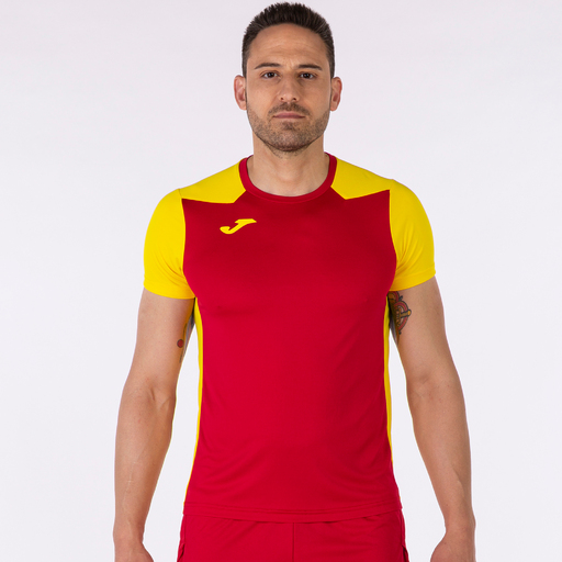  Camiseta Manga Corta Joma Record II Rojo Amarillo