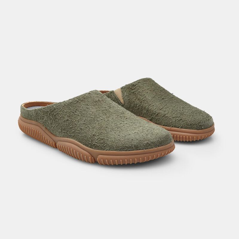 Damskie klapki zamszowe Bata barefoot