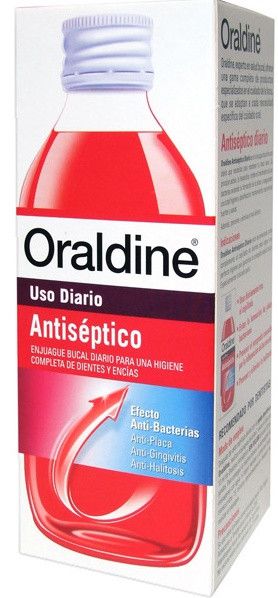 Antiseptická antibakteriálna ústna voda na každodenné použitie Dentálna a ústna hygiena