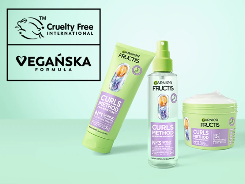 Garnier Fructis Curls Method mitrinošais šampūns cirtainiem un viļņainiem matiem