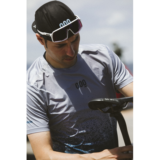  E-Bike Gravel T-Shirt Mooquer Fade E - Trail