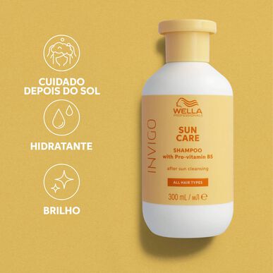 Wella Professionals Invigo Sun Care Shampoo - Hydraterende en herstellende shampoo voor na het zonnen