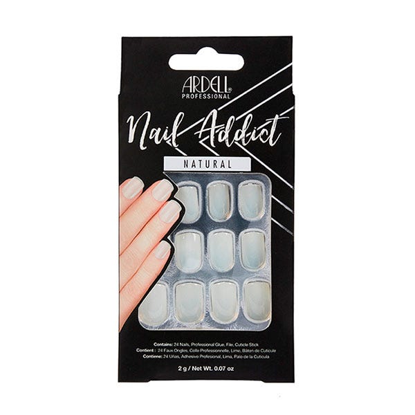 Nail Addict Natural Squared | 1 kom