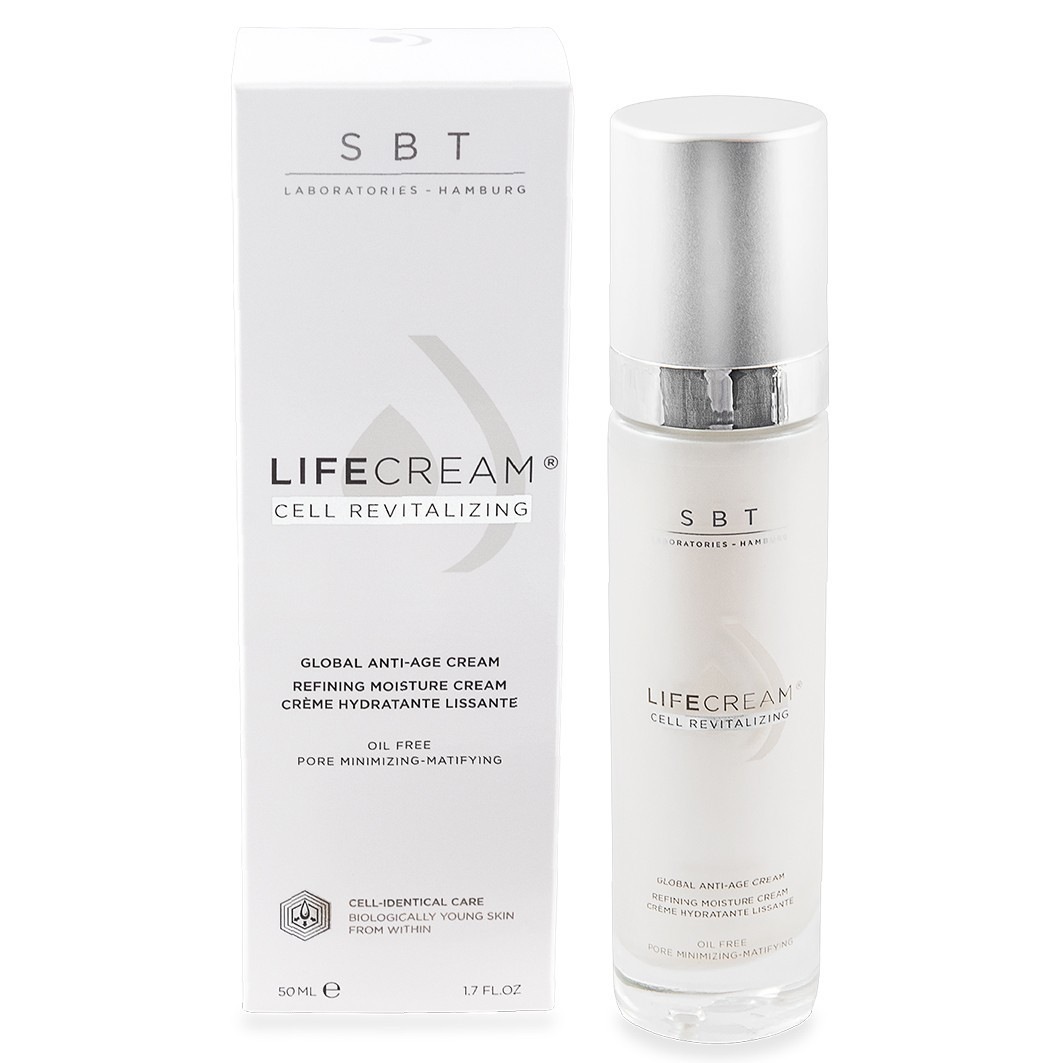 SBT Optimal Global drėkinamasis dieninis kremas nuo senėjimo, be aliejaus - 50 ml