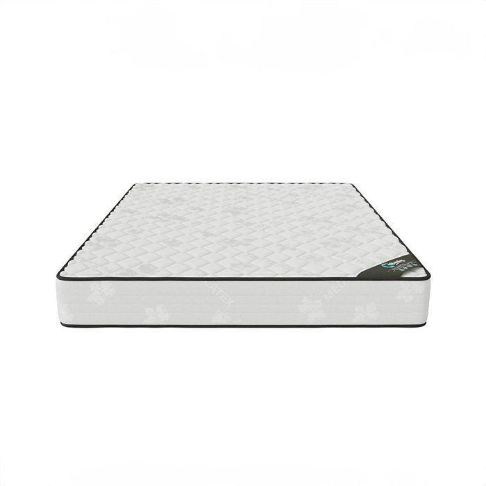 MEDICALTEX Matratze 200 x 200 cm | Höhe 20 cm | Polyurethanschaum | Milben- und antibakteriell | Mittelfester Liegekomfort