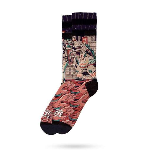Calcetines American Socks  Godzilla Mid High