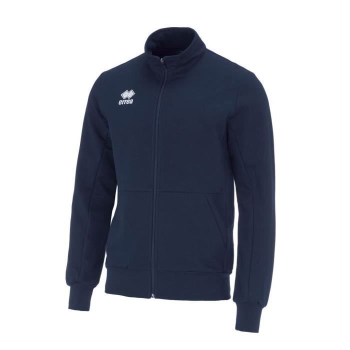 Giacca Errea David Junior - Bambino - Ragazzo - Blu - Calcio - Multisport - Maniche lunghe