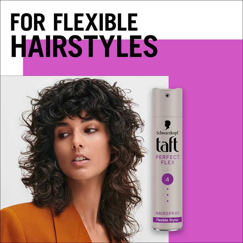 Schwarzkopf Taft Perfect Flex Haarspray mit starkem Halt