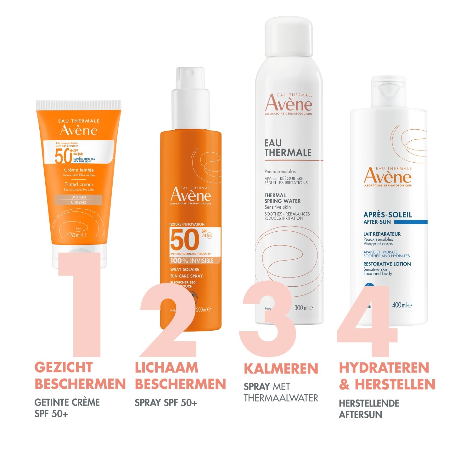 Avène Sunscreen Solaire tonirana krema za ujednačavanje SPF50+ - 50 ml