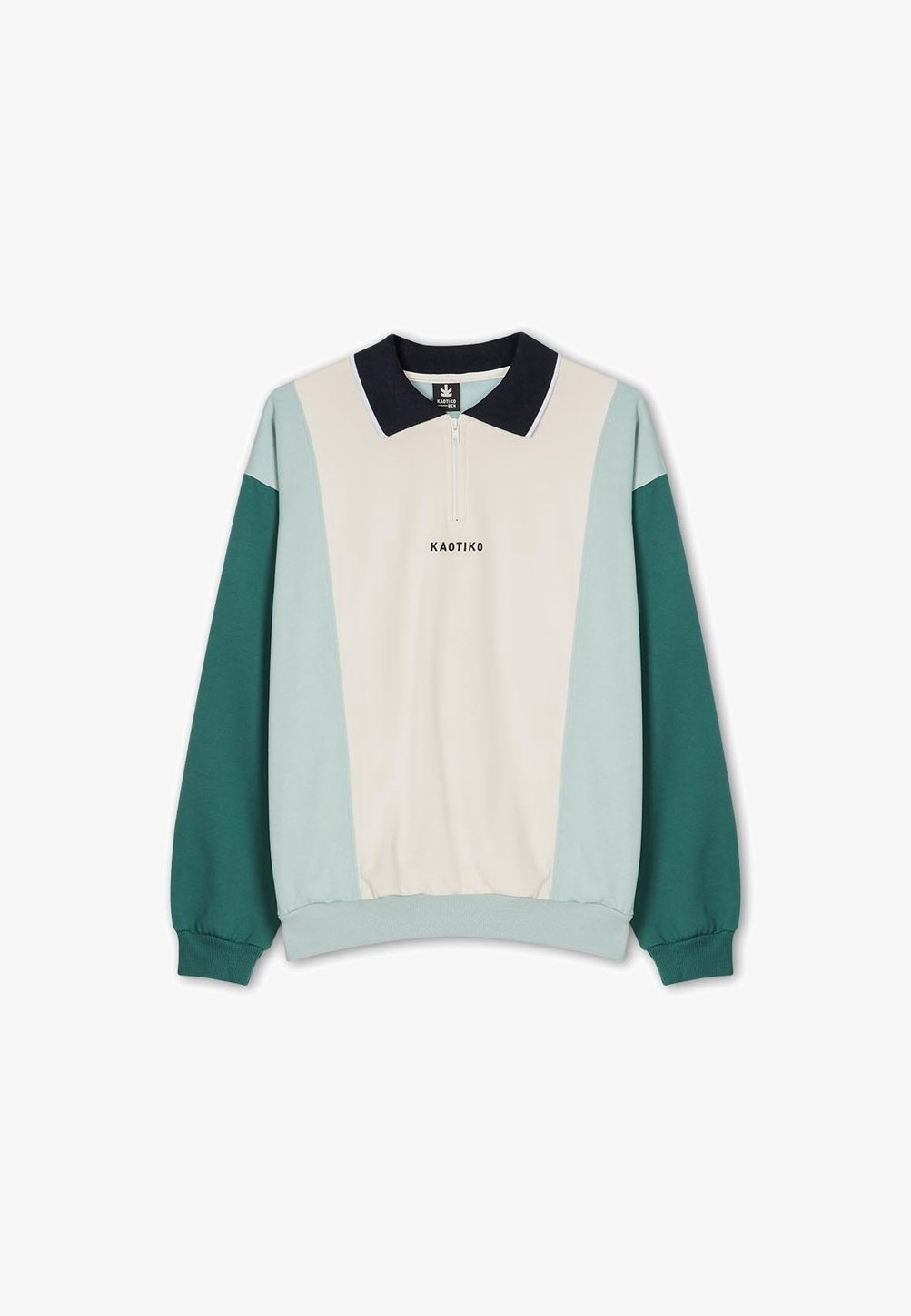 Sweat-shirt Kaotiko - vert