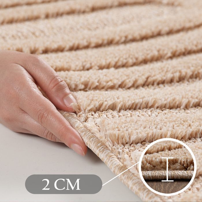 Carpetsale24 Tapis de Salon ou chambre en Rose 120 x 170 cm style bohème scandinave avec effet haut-bas tapis décoratif