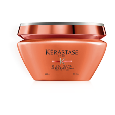 Kérastase Discipline Masque Oléo-Relax Korjaava Hiusnaamio Kuiville Ja Kurittomille Hiuksille 200 ml