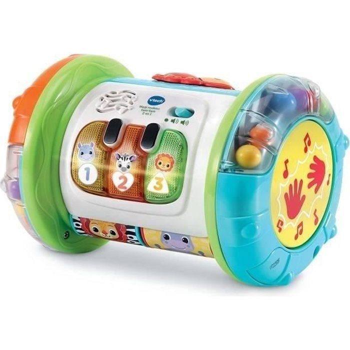 VTECH MAGI 3-in-1 interactieve activiteitenroller voor baby's van 9-36 maanden - Wit/Multicolor
