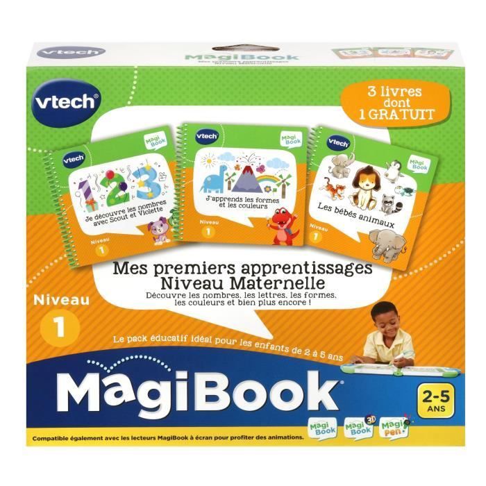VTECH - Magibook Interaktiivinen kirja - Oppimistoimintani - Esikouluikäisille