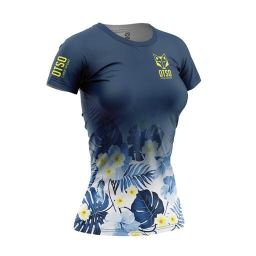  Frühlings-T-Shirt mit dunklen Kurzarm