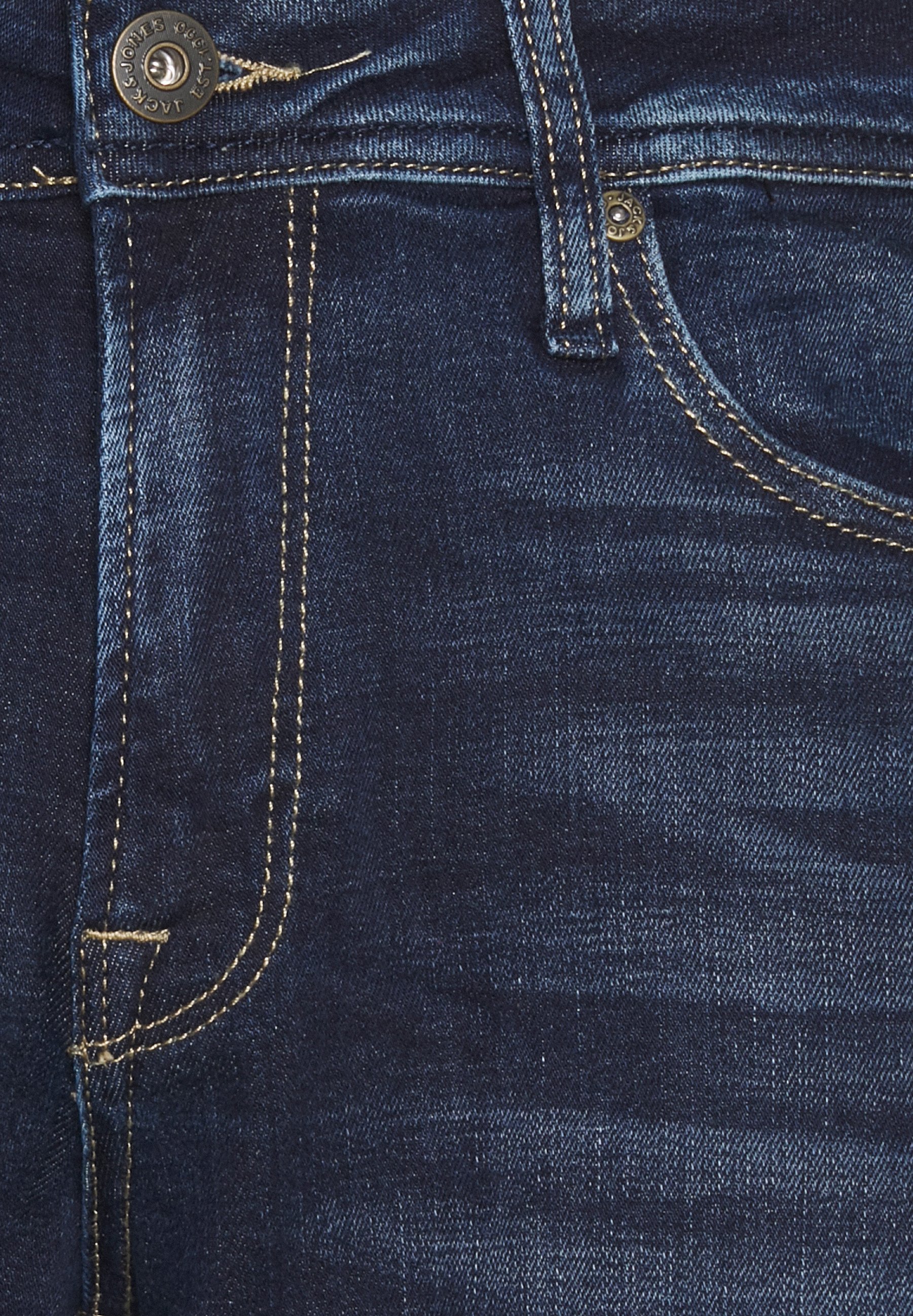 Jean droit Jack & Jones CLARK ORIGINAL - denim bleu