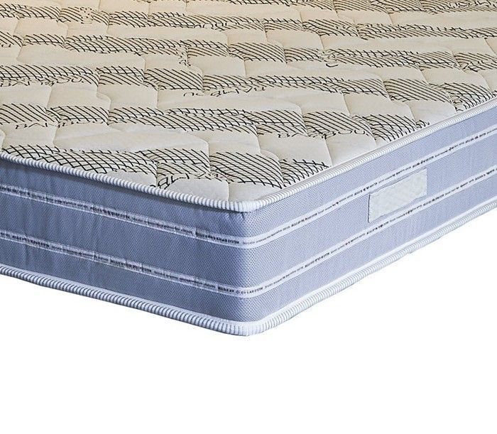 Colchón de bambú, tejido de bambú, espuma de látex de poliuretano, indeformable - Altura 24 cm - Soporte muy firme - Ortopédico (120x190)