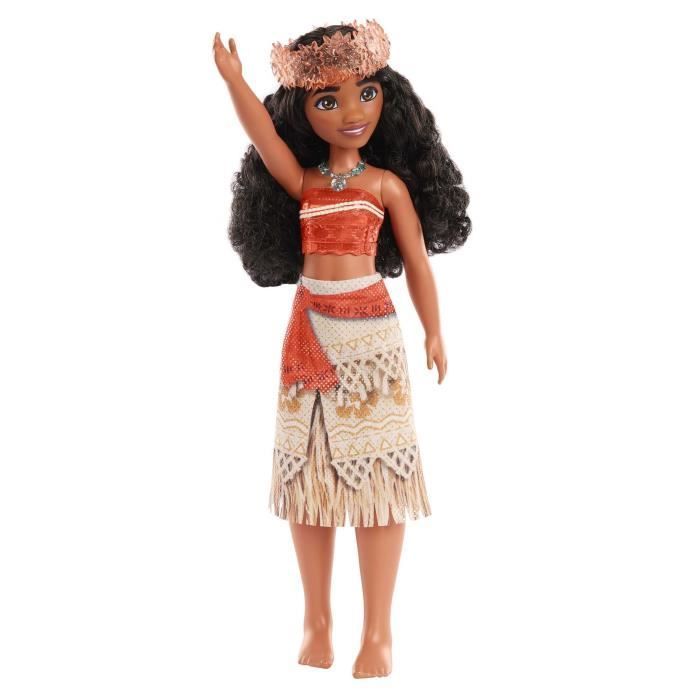Vaiana Doll 29 cm, Mattel Disney Princess Doll Dress and Accessories HPG68