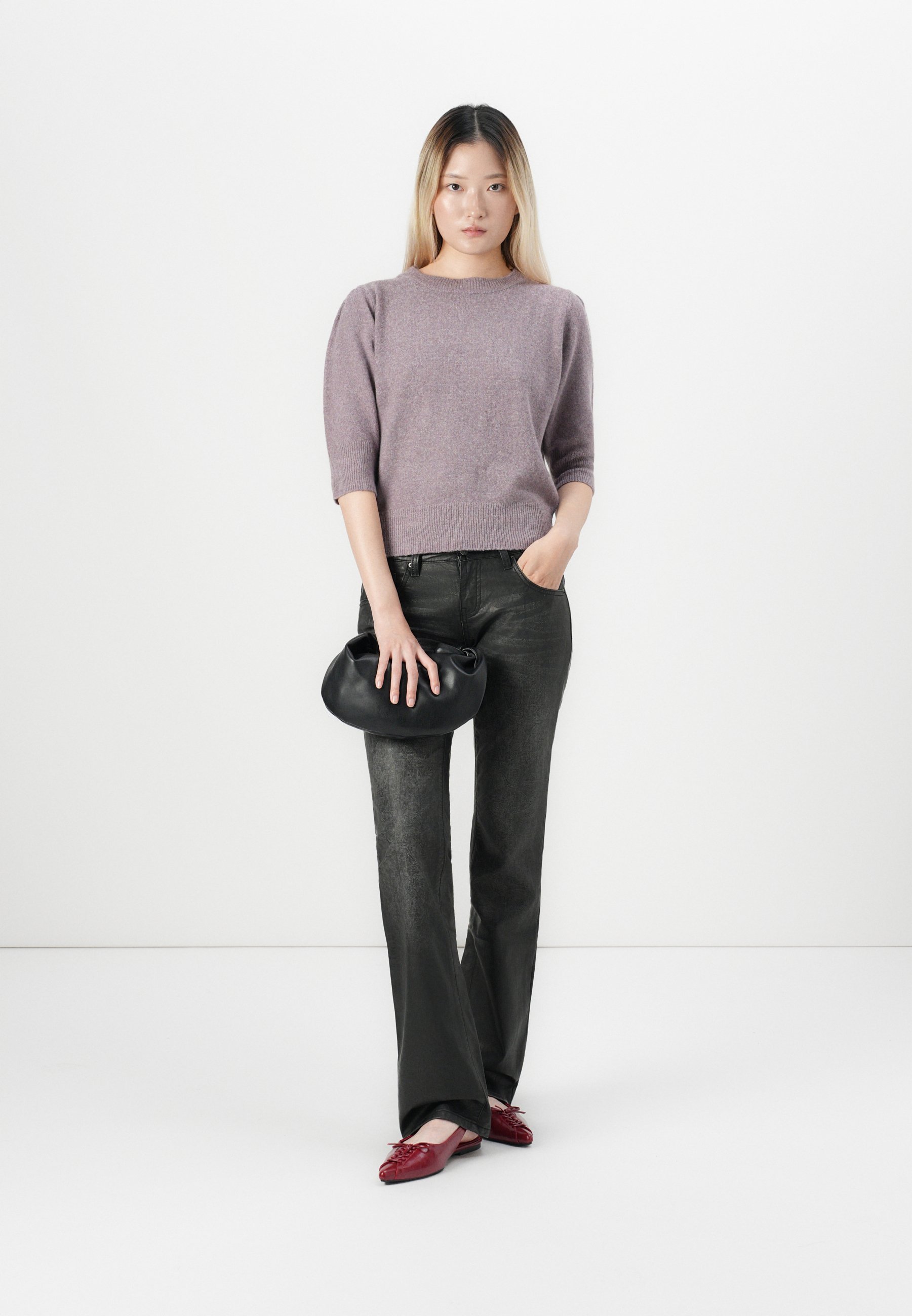 VILA VIMALU O NECK PULLOVER - Maglione - fungo velenoso
