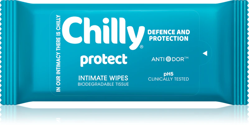 Chilly Protect Intieme Doekjes, intieme hygiënedoekjes
