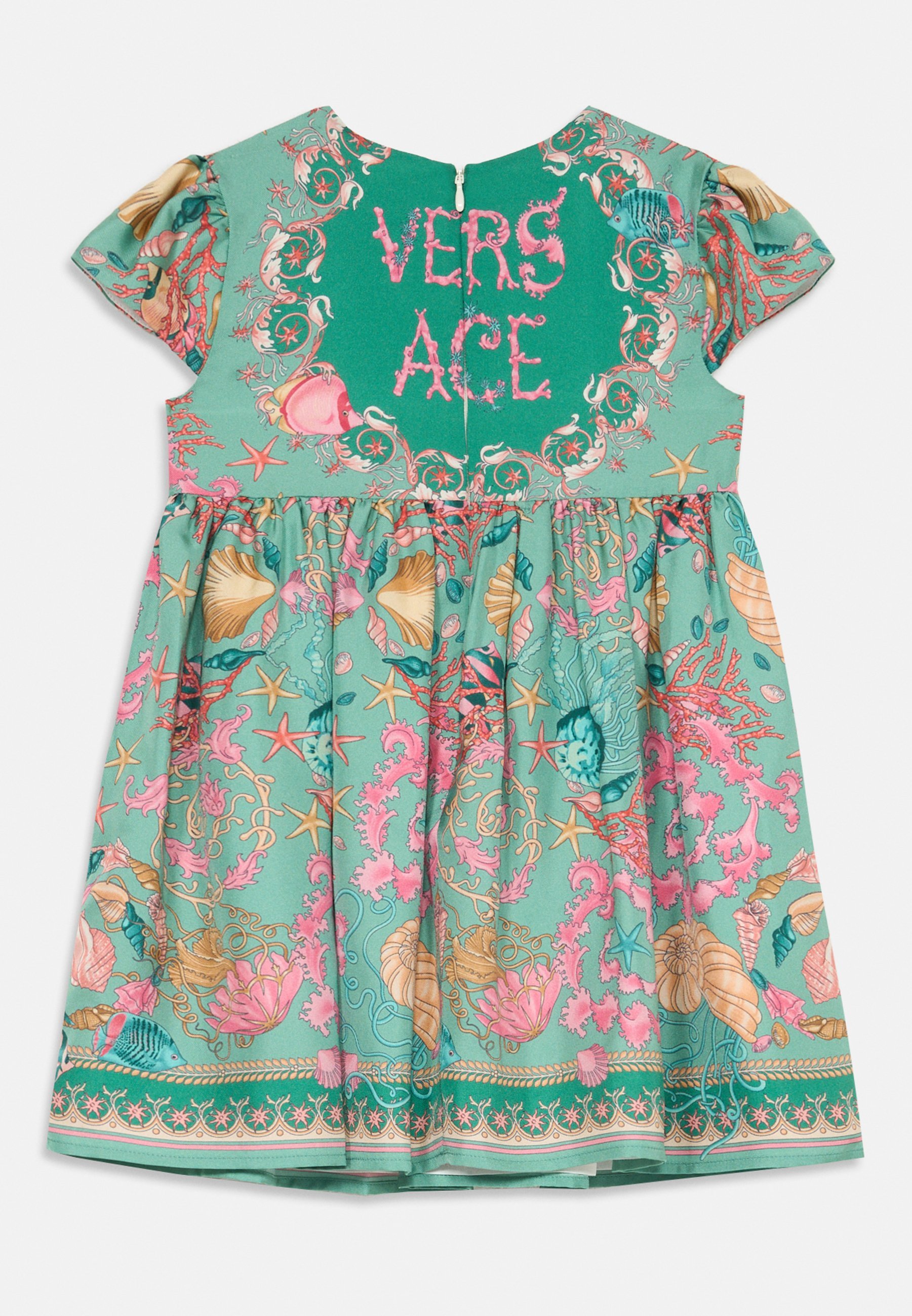 Robe Versace LA VACANZA - Robe de jour - voir vert/blanc