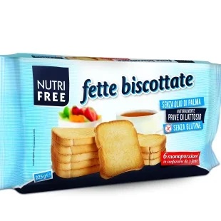 NUTRIFREE Nutri Free kruimelige glutenvrije koekjes 225 g