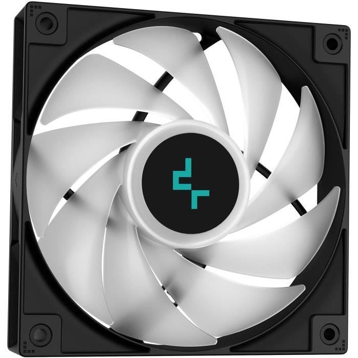 Sistema di raffreddamento a liquido AIO - DEEPCOOL LS720 SE - 3 ventole ARGB da 120 mm - Nero