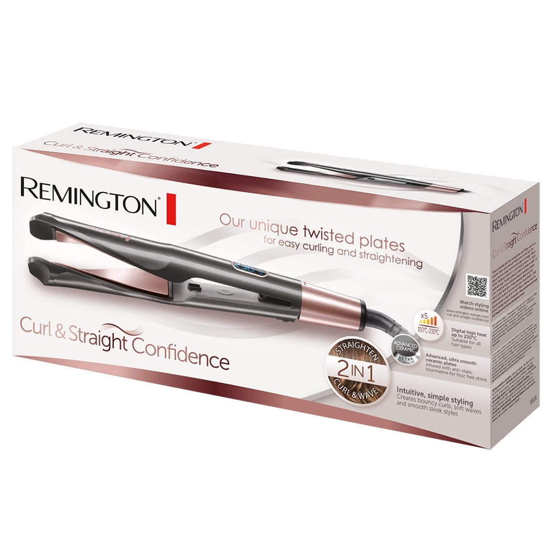Remington Haarglätter S6606 – Locken & Glätten – Curl & Straight Confidence S6606