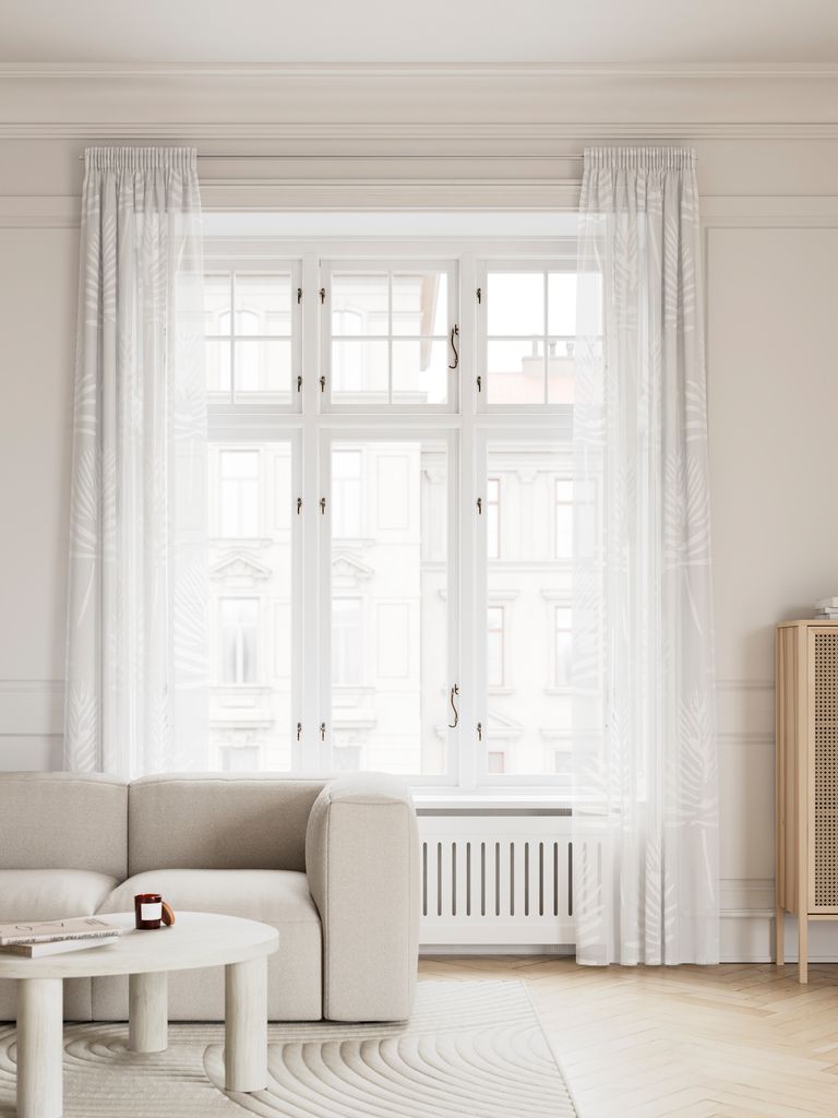 HUGLA HUGLA užuolaida 1x140x245 cm balta