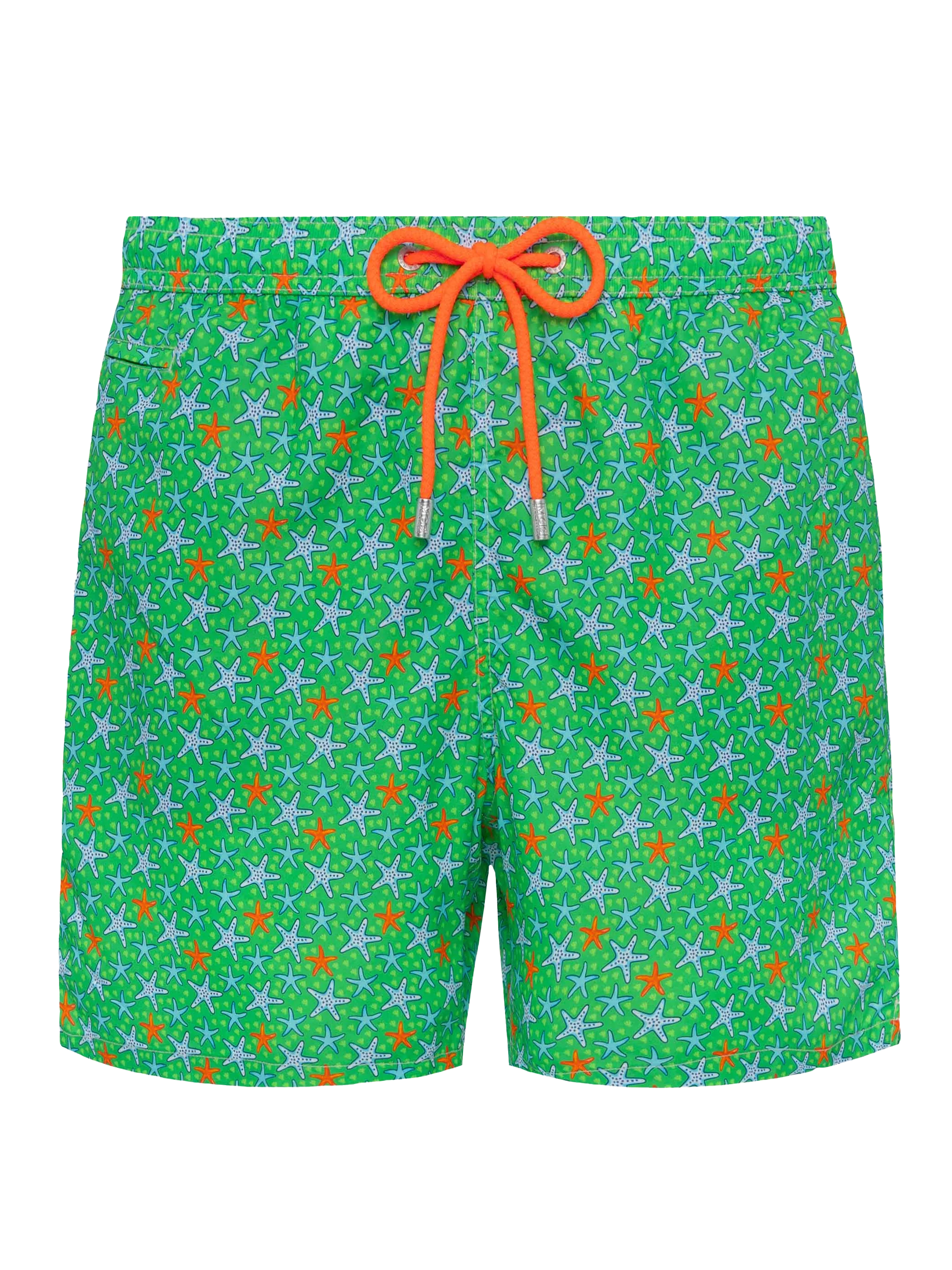 Costume da bagno da uomo in tessuto leggero con stampa stelle marine m