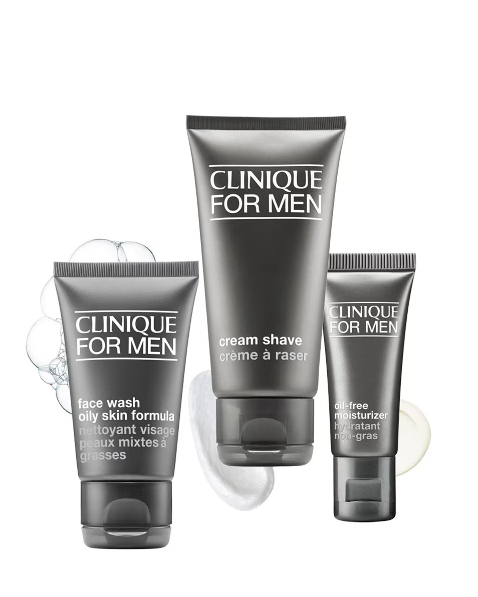 CLINIQUE CLINIQUE FOR MEN™ ΚΡΕΜΑ ΞΥΡΙΣΜΑΤΟΣ ΚΡΕΜΑ ΞΥΡΙΣΜΑΤΟΣ - ΚΑΤΑΠΡΑΫΝΕΙ & ΠΡΟΛΑΜΒΑΝΕΙ ΤΑ ΚΟΨΙΜΑΤΑ