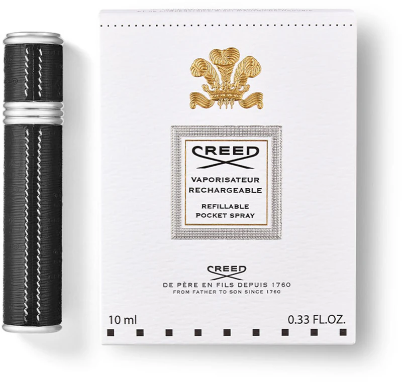 Creed Travel Atomiser Silver/Black atomizer do napełniania perfum