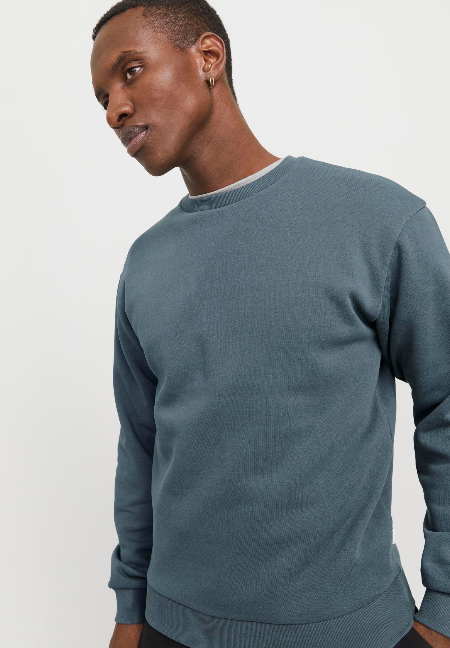 Sweat-shirt Jack & Jones JJEBRADLEY CREW - temps orageux