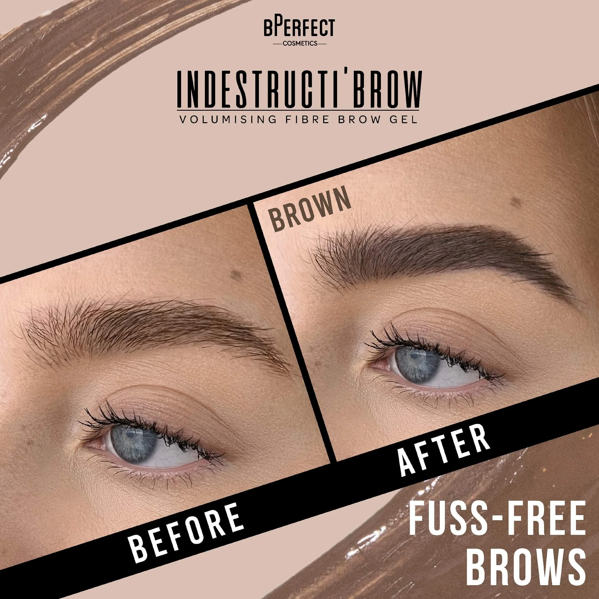 Sopracciglia Indestructi'Brow - Brow Fiber Gel Mascara - Mascara