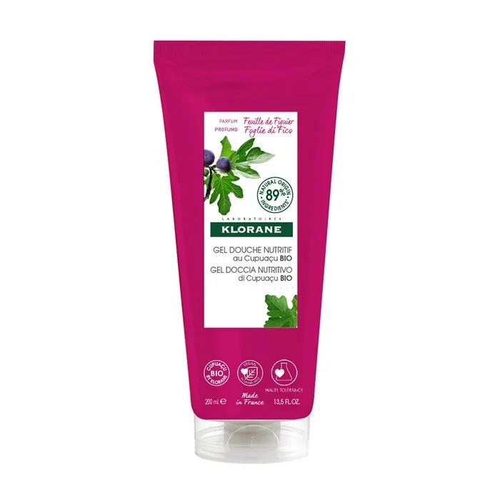 KLORANE Gel de banho nutritivo com folhas de figo 200 ml