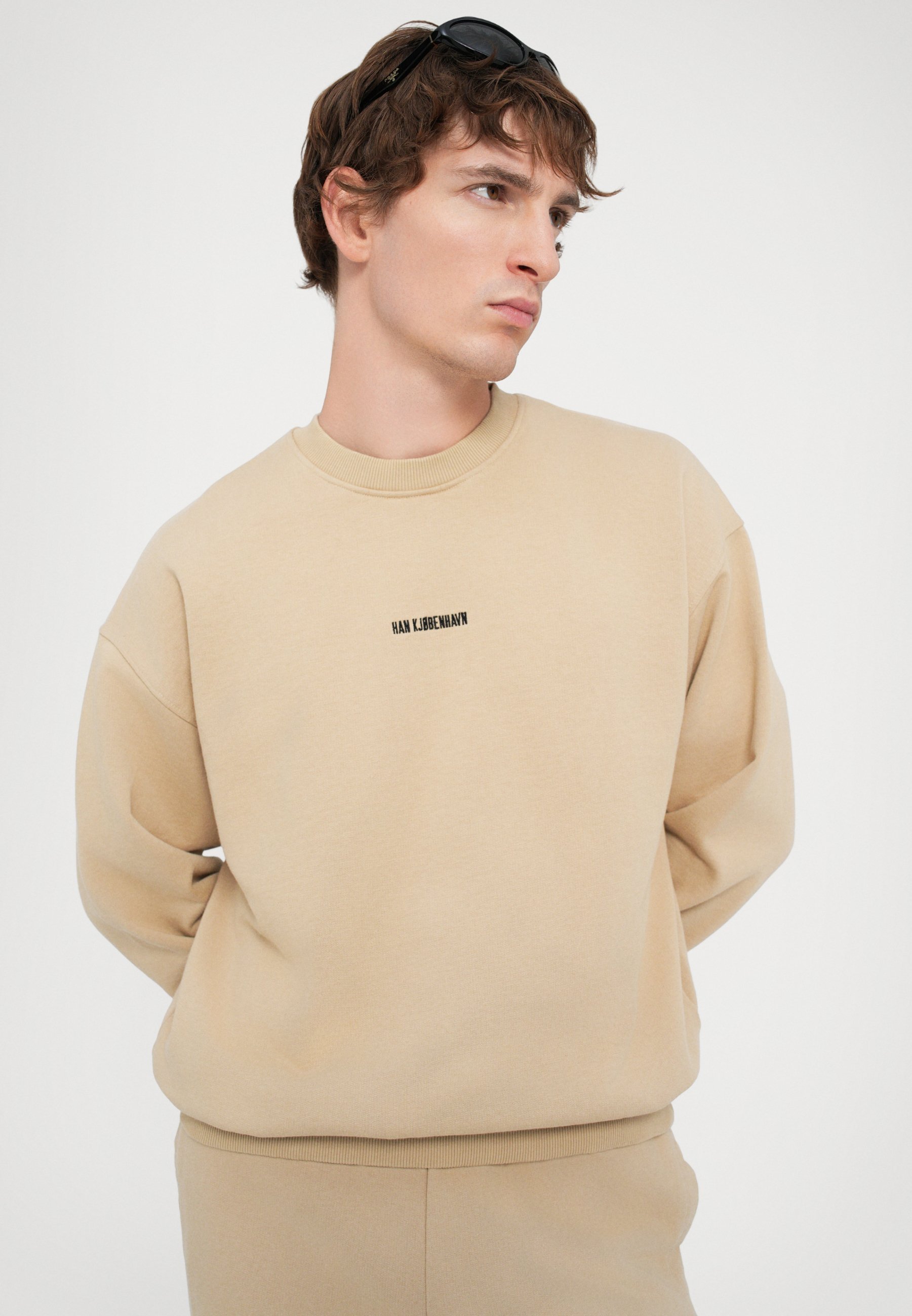 Han Kjøbenhavn DAILY UNISEX - Sweatshirt - zand