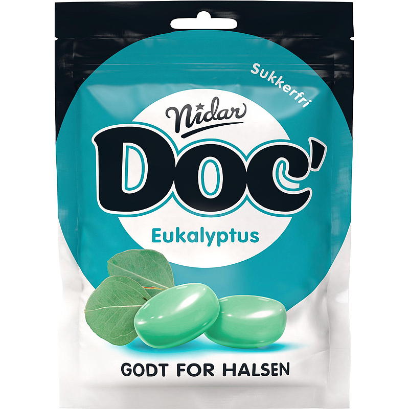 Lentes de contacto para la garganta Nidar Doc 50 g eucalipto