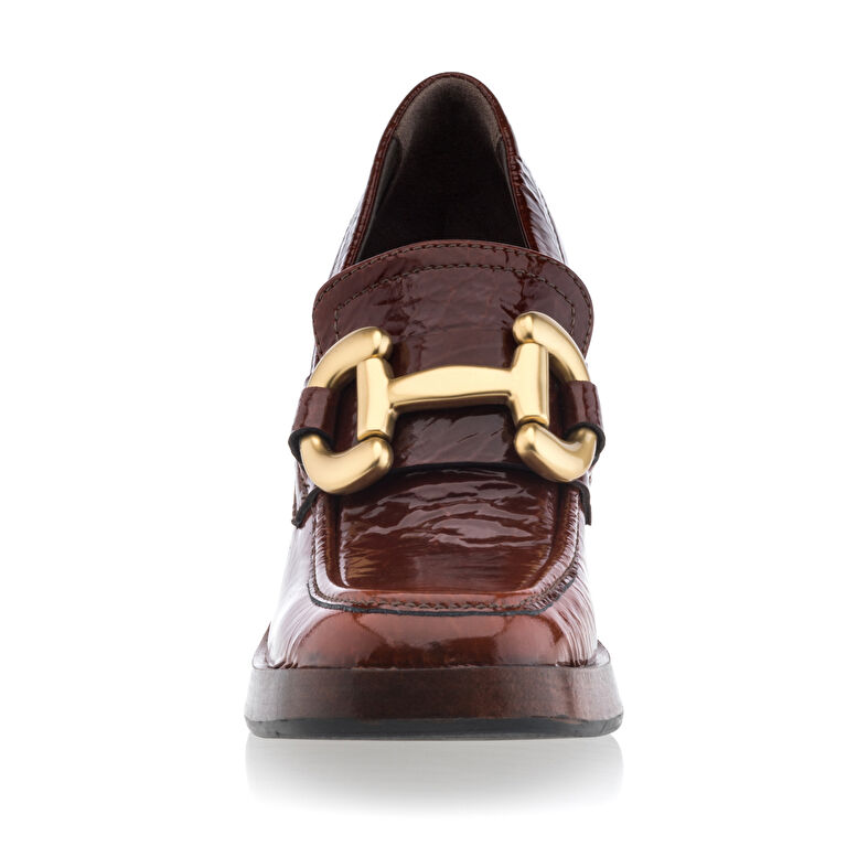 Braune Damen-Loafer/Bootsschuhe