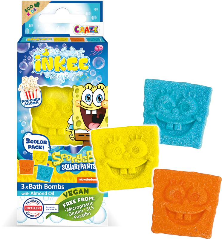 Bombas de banho Craze INKEE Bob Esponja