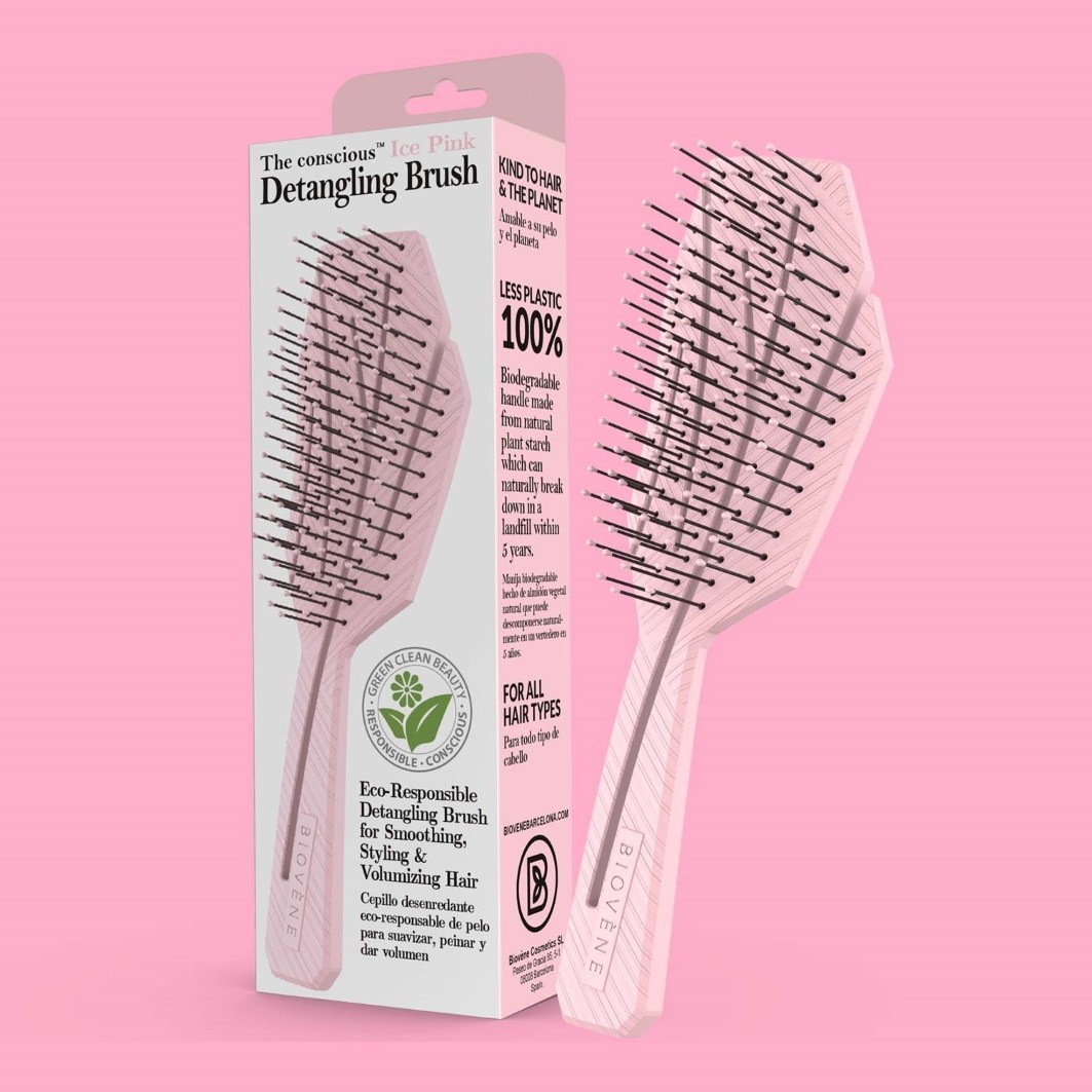 Theconscious™ Detangler Udfiltringsbørste Isrosa - 1 stk.