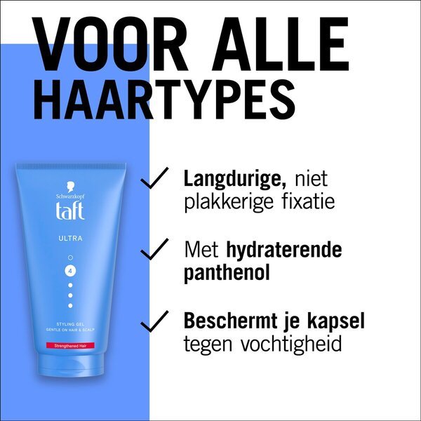 Taft Ultra Level 4 matu želeja<br>150ml