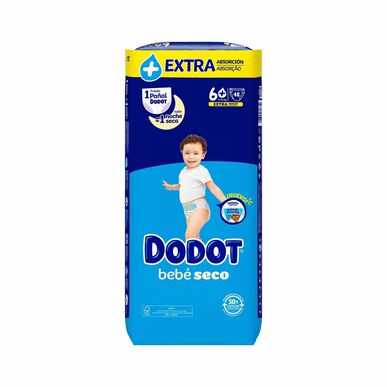 Dodot babybleier ekstra absorbering 14-20 kg størrelse 6 48 stk