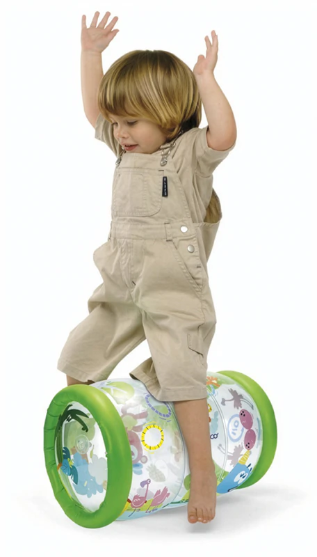 Brinquedo educativo musical Chicco Jungle Roller com melodia