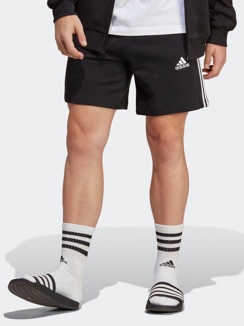 Spodenki frotte adidas - CZARNE