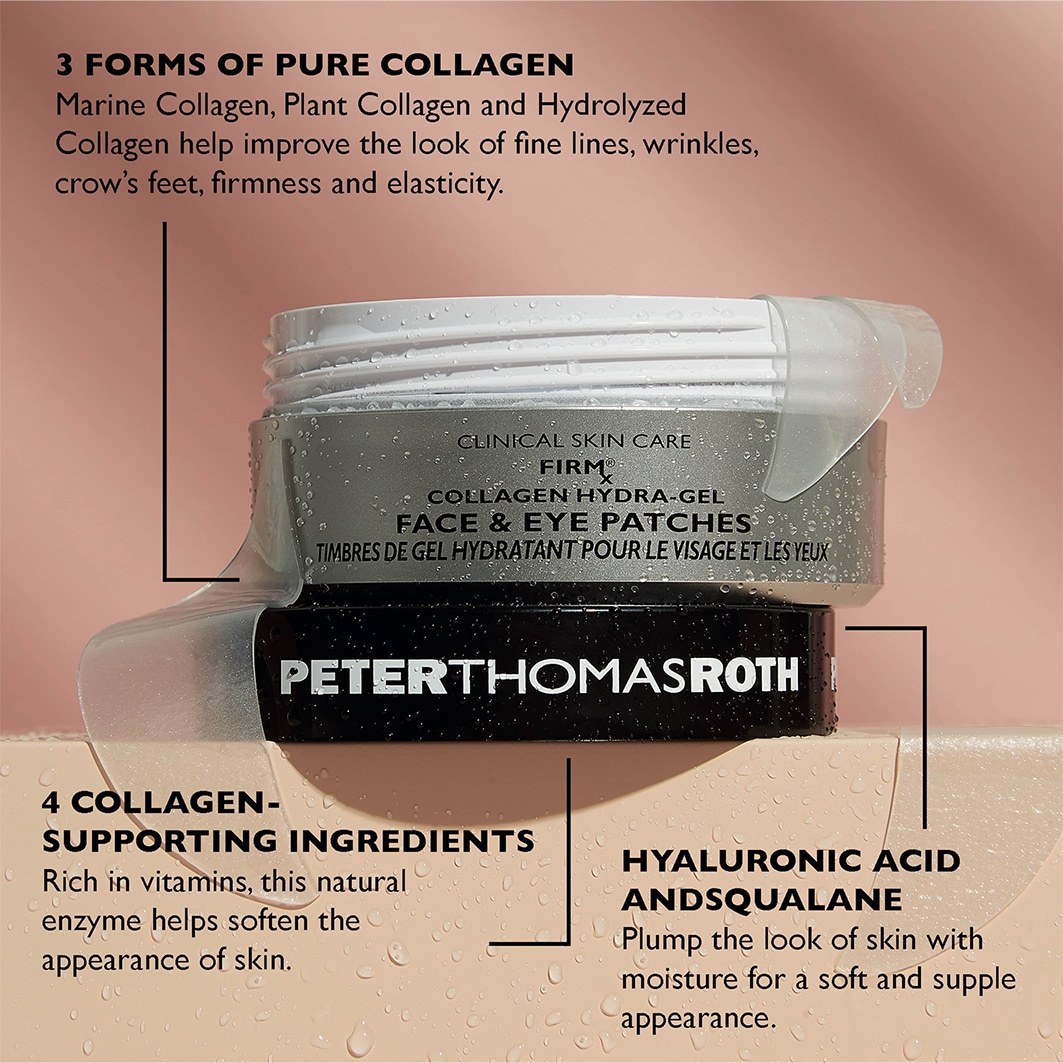 Peter Thomas Roth FIRMx® Collagen Hydra-Gel flasteri za oči - Flasteri za lice i oči