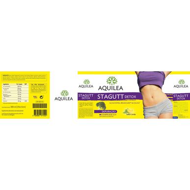 Doplněk stravy Aquilea pro metabolismus lipidů Stagutt Detox 20 ampulí 20 ampulí
