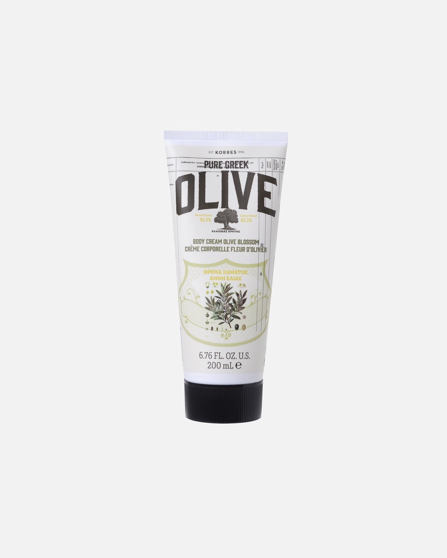 KORRES Vartalovoide Oliivi ja oliivinkukka - 200 ml