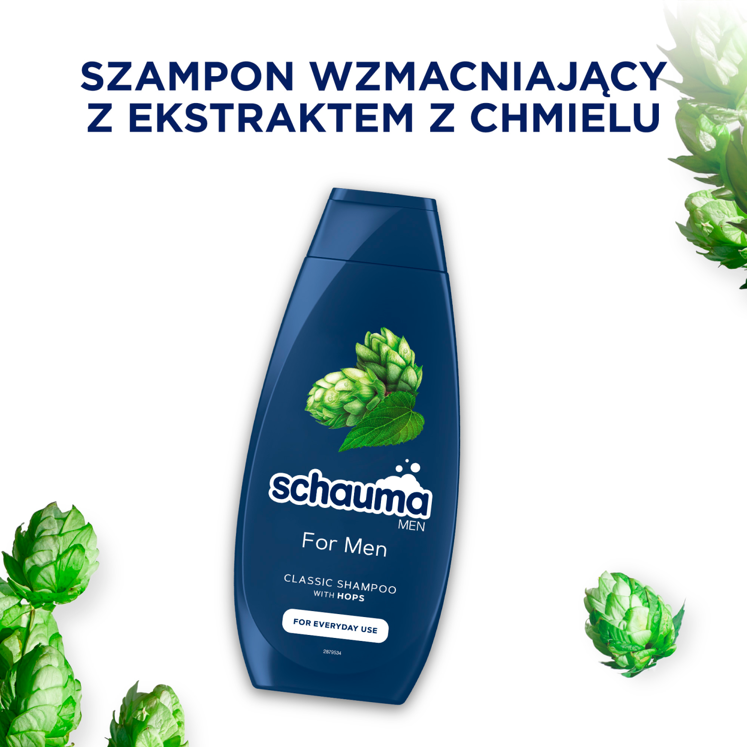 Schauma For Men Herren-Shampoo 400ml Stärkt und pflegt das Haar von Männern