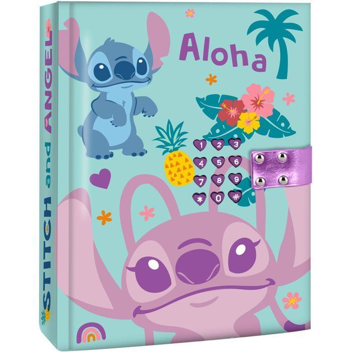 Secret Diary - KIDS LICENSING - STITCH - With code - Ages 5+
