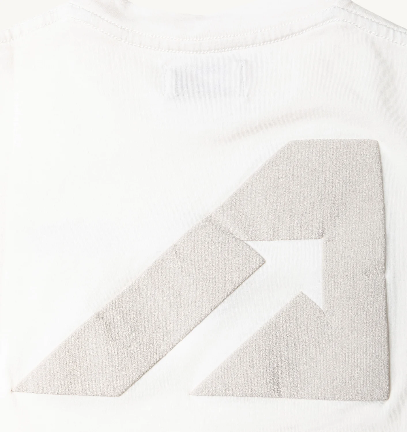 TRICOU PENTRU COPII DIN JERSEY ALB DE BUMBAC